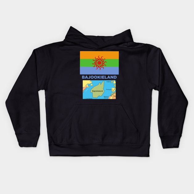 Bajookieland Kids Hoodie by tonyzaret